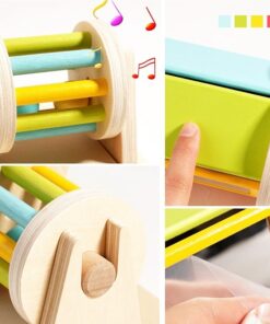 Alternative view of Joc de tip Montessori,Tambur cu bile, 6 LUNI+