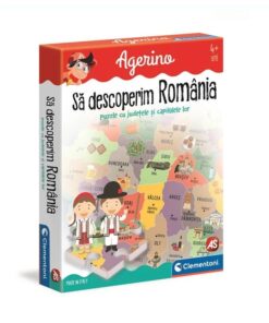 Joc educativ Sa Descoperim Romania, 4 ani+