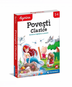 Joc educativ cu cartonase puzzle, Povesti clasice, 2 ani+