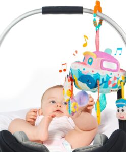 Joc senzorial pentru pătuț, cărucior și landou, 0 luni+