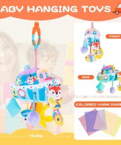 Alternative view of Joc senzorial pentru pătuț, cărucior și landou, 0 luni+