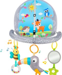 Jucarie bebe, pentru masina, 3 luni+, Albastru, Sozzy