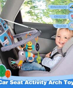 Alternative view of Jucarie bebe, pentru masina, 3 luni+, Albastru, Sozzy