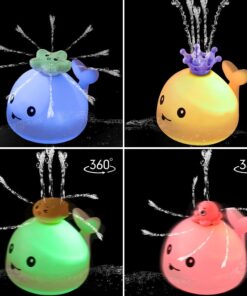 Alternative view of Jucarie de baie, Balena care lumineaza si stropeste, 1 an+