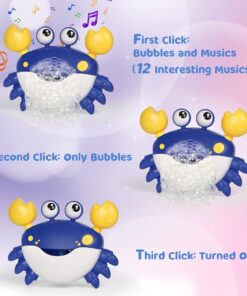 Alternative view of Jucarie de baie, Crab de facut baloane de sapun, Albastru