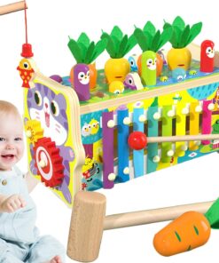 Jucarie educativa tip Montessori, 8 in 1, 3 ani