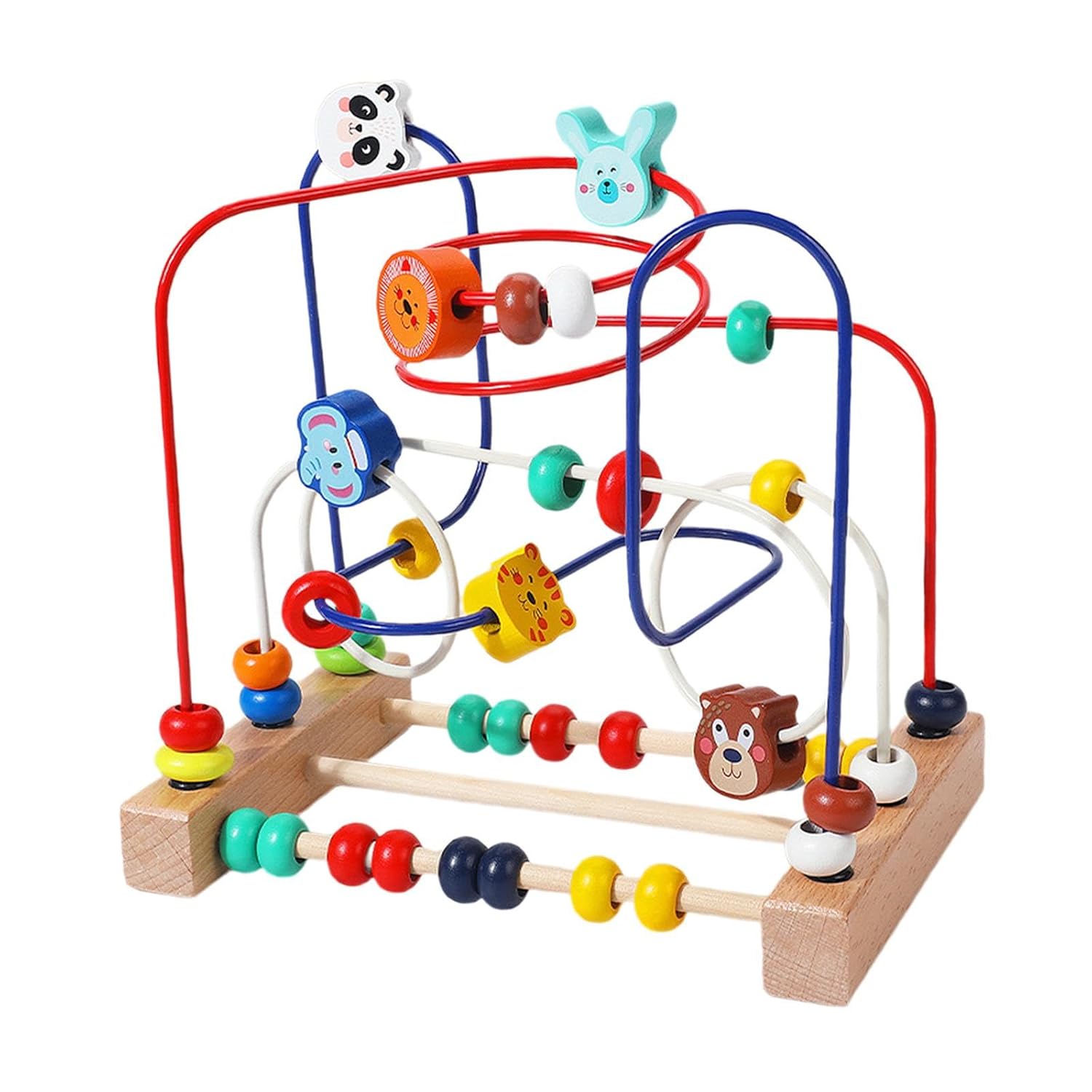 Labirint motricitate cu abac, Animale, 3 ani