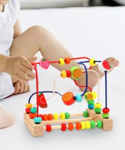 Alternative view of Labirint motricitate cu abac, Fructe, 3 ani