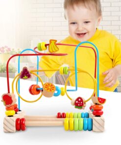 Alternative view of Labirint motricitate cu abac, Fructe, 3 ani