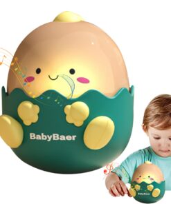 Lampa de veghe si jucarie Tumbler cu muzica si lumina, 12 luni+