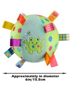 Alternative view of Minge moale si senzoriala pentru bebelusi, 15 cm, Verde