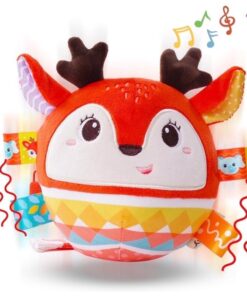 Minge moale si senzoriala pentru bebelusi, cu vibratii 15 cm