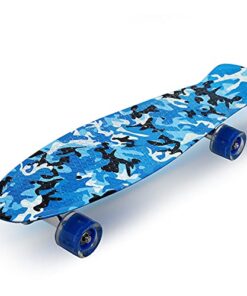Penny board copii, Albastru, 61 CM