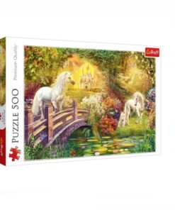 Puzzle Trefl 500 piese, Unicorn, 8 ani
