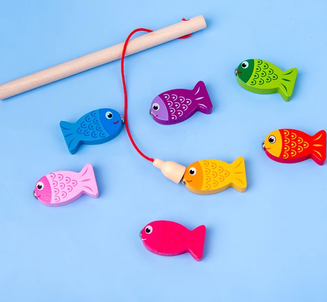 Puzzle, joc logaritmic montessori, 7 in 1 activitati, 3 ani - imagine 2