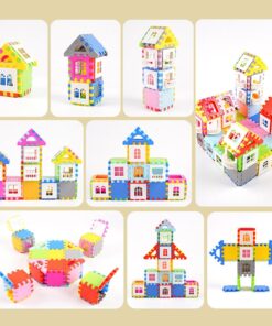 Alternative view of Set 115 de cuburi de constructie, 3 ani+