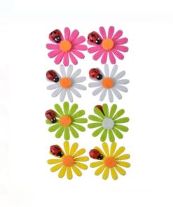 Set Creatie, Set 8 Margarete din pasla cu Buburuza