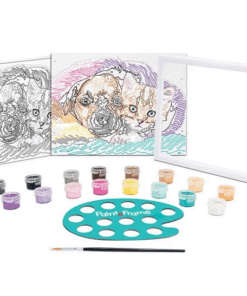 Alternative view of Set creativ, Pictura pe numere, Prieteni dragalasi, 7 ani+