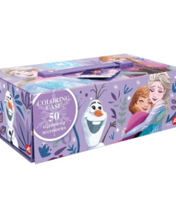 Set de colorat cu 50 de accesorii, Frozen 2, 3 ani+