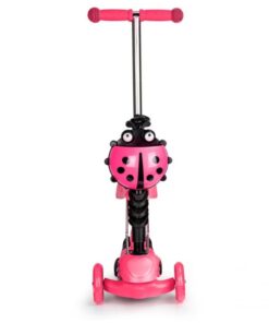 Alternative view of Trotineta 3 in 1 pentru copii, 2-6 ani, ROZ