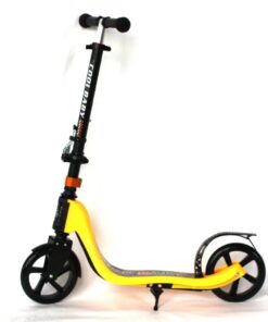 Trotineta din aluminiu pentru copii, 6 ani+GALBEN
