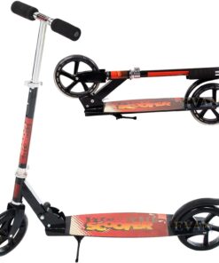 Trotineta, pliabila, reglabila cu 2 roti mari, Metalica, 3 ani+