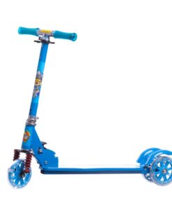 Alternative view of Trotineta, pliabila si reglabila cu 3 roti cu lumini, 3 ani+, cu suspensie