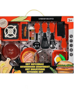 Ustensile si vase bucatarie pentru copii, 12 piese