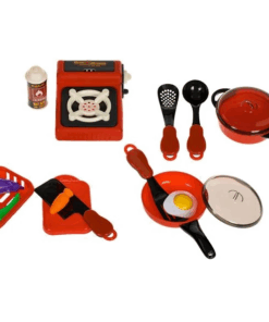 Ustensile si vase bucatarie pentru copii, 12 piese