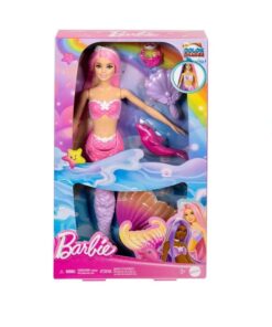 Papusa Barbie, Sirena cu Transformare Magica