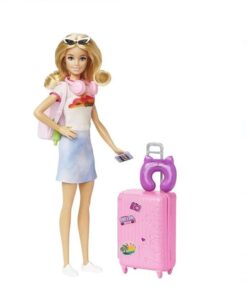 Papusa Barbie pregatita de calatorie