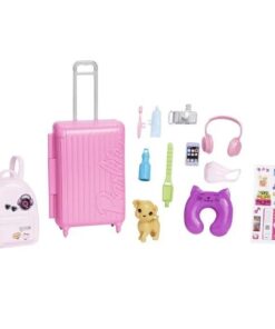 Papusa Barbie pregatita de calatorie