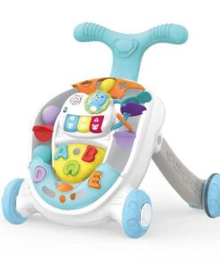 Antepremergator cu sunete si activitati educative, 12 luni+, Albastru
