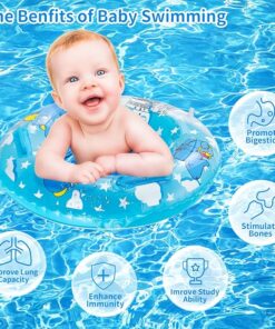 Alternative view of Colac cu chilotel si manere, 6 luni-3 ani, Leu, Albastru