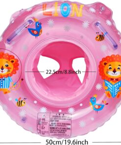 Alternative view of Colac cu chilotel si manere, 6 luni-3 ani, Leu, Roz