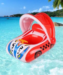Colac gonflabil cu parasolar si volan,1 – 6 ani, Masinuta