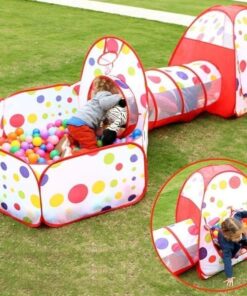Alternative view of Cort de joaca si tunel pentru copii 3 in 1, 310 cm