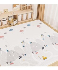 Alternative view of Covor de joaca cu grosime de 2 cm, termoizolant cu doua fete 200 x 180 cm, Savana