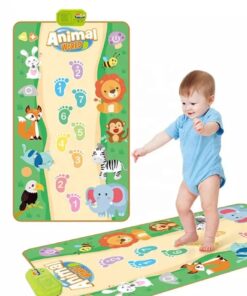 Covoras muzical bebelusi, 18 luni+, Animale salbatice