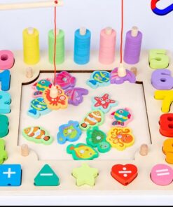 Alternative view of Joc Montessori cu 6 activitati - Indemanare, asociere, sortare, memorie, logica, 3 ani