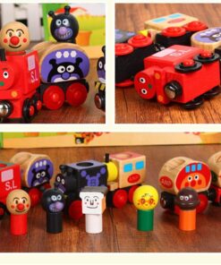 Alternative view of Joc educatic cu 6 piese, Trenulet magnetic, 3 ani