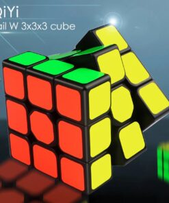 Joc educativ, Cub Rubik, 3x3x3, W Black, 6 ani+