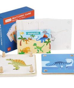 Joc educativ de memorie si asociere, DINOZAURI, 3 ani