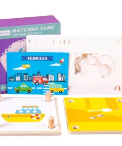 Joc educativ de memorie si asociere,Vehicule, 3 ani