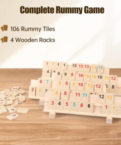 Alternative view of Joc educativ din lemn, Remi, 3 ani+