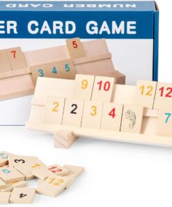 Joc educativ din lemn, Remi, 3 ani+