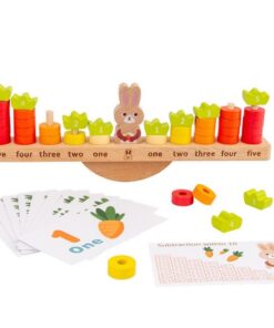 Joc logaritmic 2 in 1 activitati, Balanta, 3 ani