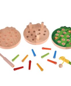 Alternative view of Joc magnetic de pescuit si joc siretuit din lemn, Mar, 3 ani