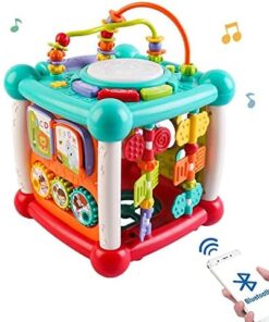 Jucarie interactiva pentru bebelusi, cub de activități 15-în-1, 6 luni+