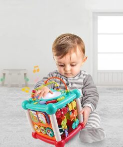 Alternative view of Jucarie interactiva pentru bebelusi, cub de activități 15-în-1, 6 luni+